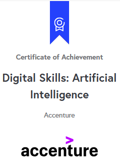 Digital Skills: Artificial Intelligence Accenture